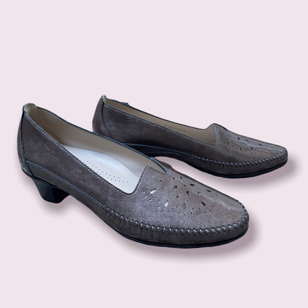 SAS Sonyo Portobello Patent Leather Cutout Shoes Size 10